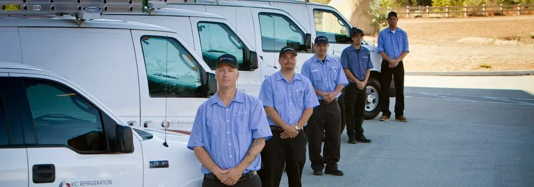 KIC Refrigeration crew ready for Mini Split Repair jobs across Ramona